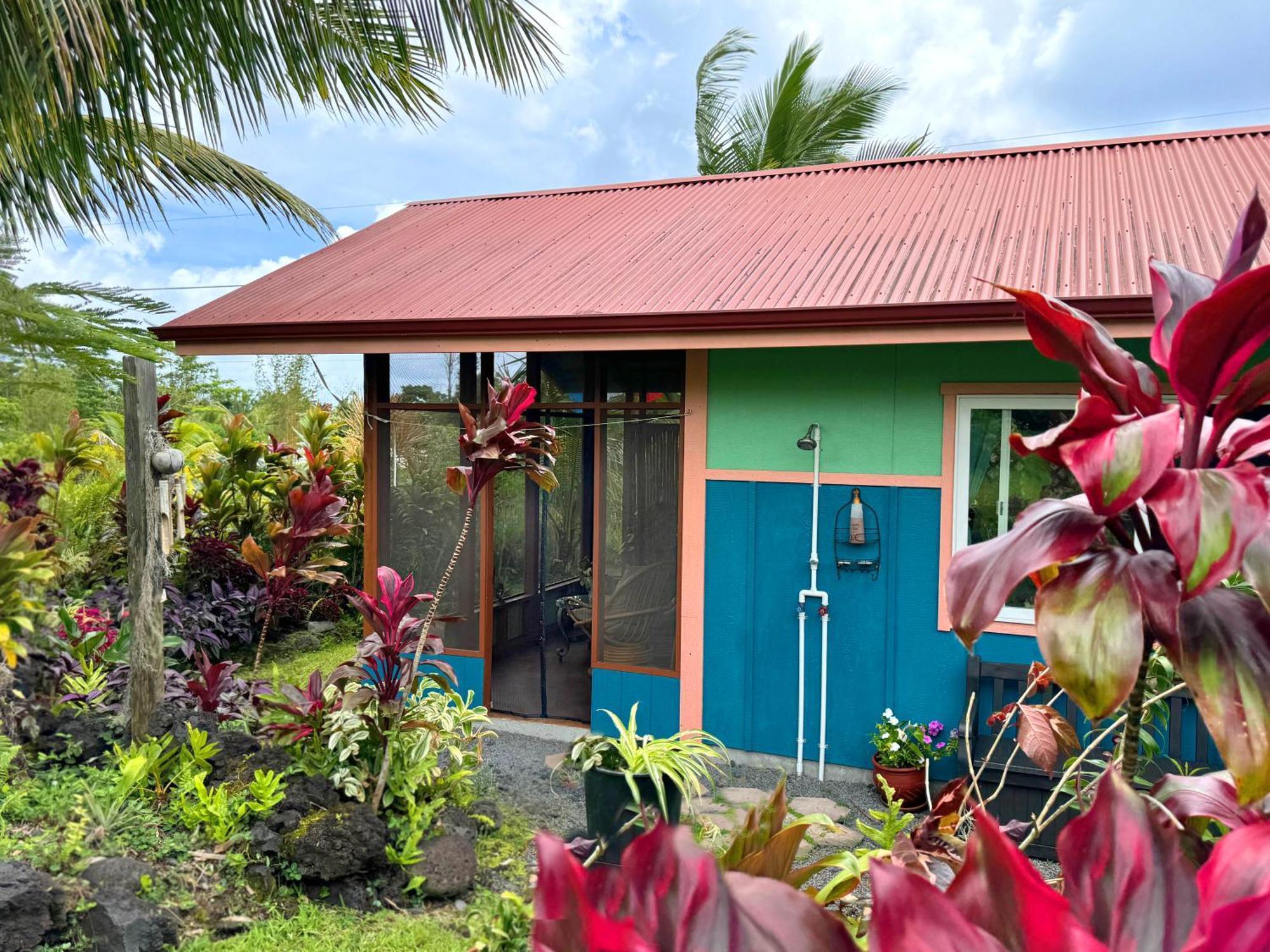 Tropical Zen Bungalow Pahoa Exterior photo